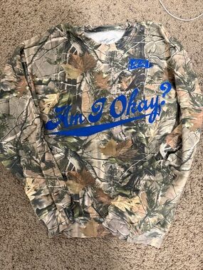 Megan Moroney ‘Am I Okay Tour’ Camo Crewneck